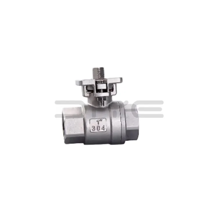 2-Piece Utas Platform Dhuwur Ball Valve