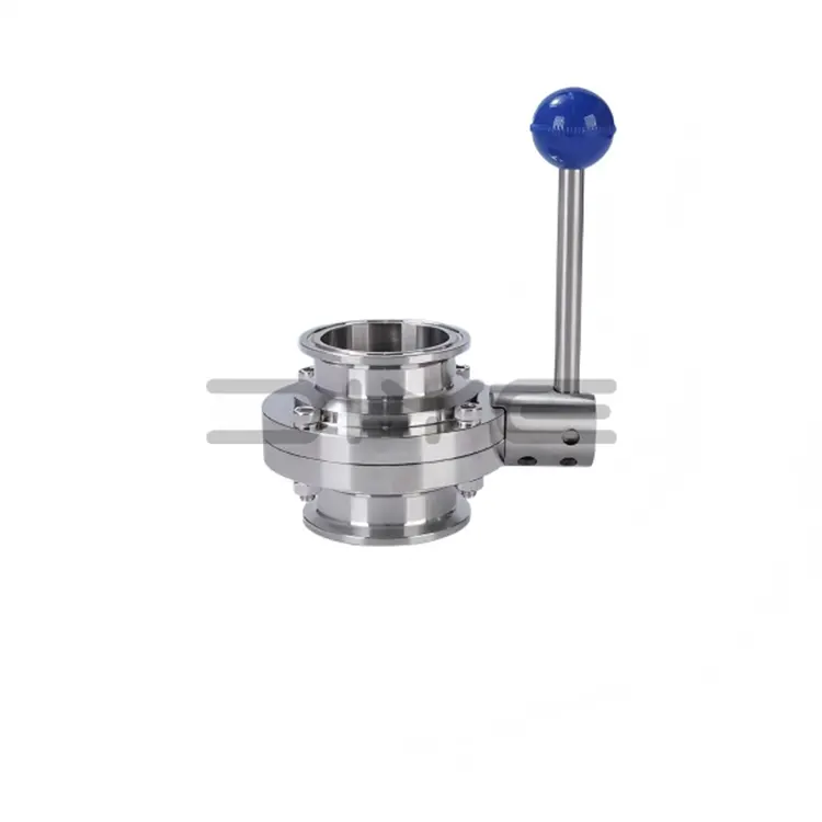 Katup kupu Clamp Sanitary