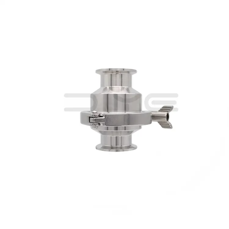 Sanitary Stainless Steel Clamp Priksa Valve