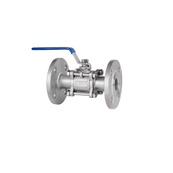 Stainless Steel 3 pc Flange Ball Valve